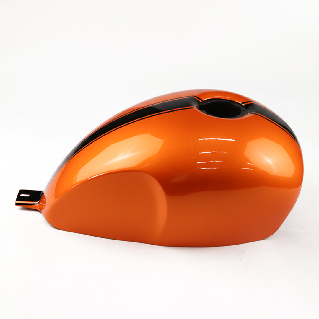 COVER FUEL OIL TANK ORANGE LINE BLACK V.18 FIT FOR HONDA SCL CL 300 500 2023-2025
