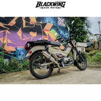 EXHAUST FULL SYSTEM STAINLESS STEEL RACHING FIT FOR HONDA TRAIL125 CT125 2020-2023