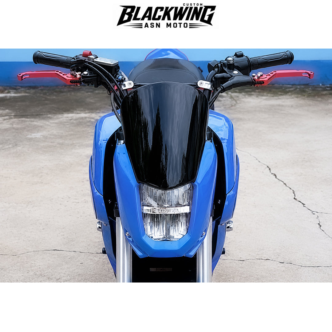 Set 3 Front Fender / Headlight Cover / Side Fairing Blue For Honda Grom 125 2021 - 2024