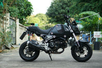 Set Of 5 Piece Frame Body Cover Side Upper Panel Carbon Fiber For Honda Grom 2021-2024