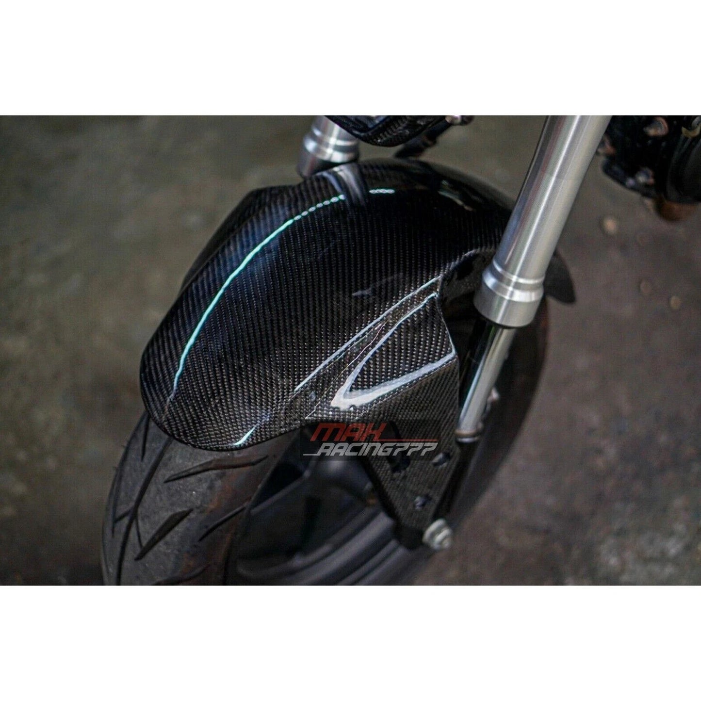 Front Fender Carbon Fiber For Honda Grom 2021-2024