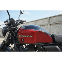 ฝาถังน้ำมันเชื้อเพลิง สีดำ/แดง V.19 สำหรับ Honda SCL CL 300 500 ปี 2023-2026