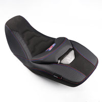 REPLACEMENT DUAL CARBON SEAT STITCH BLACK FIT FOR HONDA GROM125 2021-2025