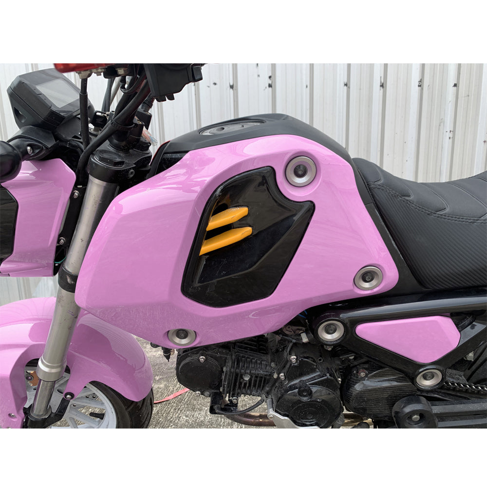 ホンダ グロム 125 2021-2024用 ピンクパネル 7点セット パステルパネル フレームボディ