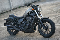 BLACK UNDER FAIRING COVER BELLY PAN ENGINE FOR HONDA REBEL CMX 500 2017-2025