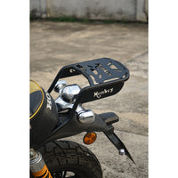 MATTE BLACK REAR CASE RACK LUGGAGE FIT FOR HONDA Z125 MONKEY125 2018-2025