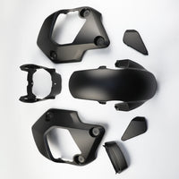 MATTE BLACK PLASTIC PANEL FAIRING & UNDER FAIRING HONDA NEW GROM 125 2021-2024