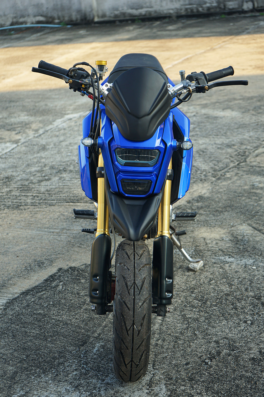 FRONT WINDSHIELD WINDSCREEN V.1 FOR HONDA GROM 125 MSX SF 2016 - 2020