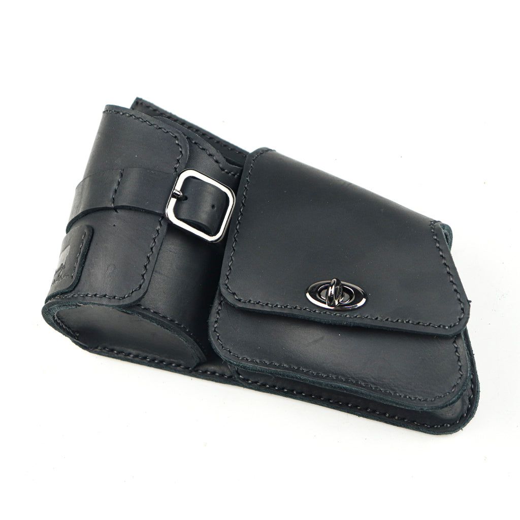 Multipurpose Leather Bag Black FIT FOR Honda rebel cmx 300 500 2017-2025