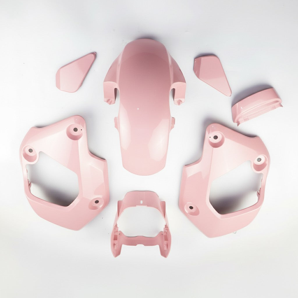 ホンダ グロム 125 2021-2024用 ピンクパネル 7点セット パステルパネル フレームボディ