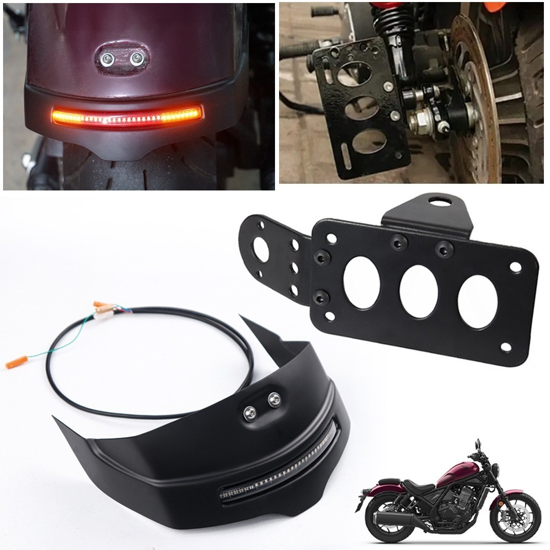FAIRING/COVER SIDE FRAME/REAR FENDER BLACK FOR HONDA REBEL CMX 1100 2021-2025