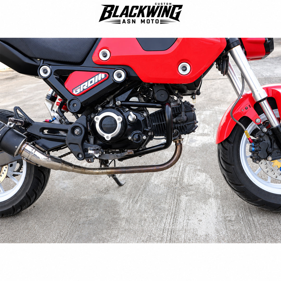 ホンダ モンキー125 2022-2026用 クラッシュバー エンジンフレーム プロテクションガード LH+RH