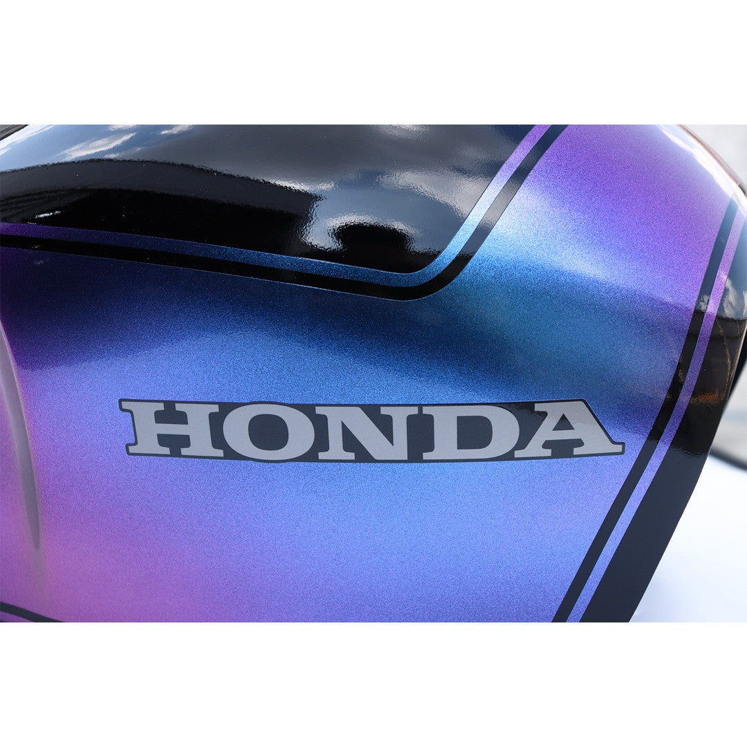 ครอบถังน้ำมันเชื้อเพลิง ลาย Black/Purple Effect V.21 สำหรับ Honda SCL CL 300 500 ปี 2023-2026