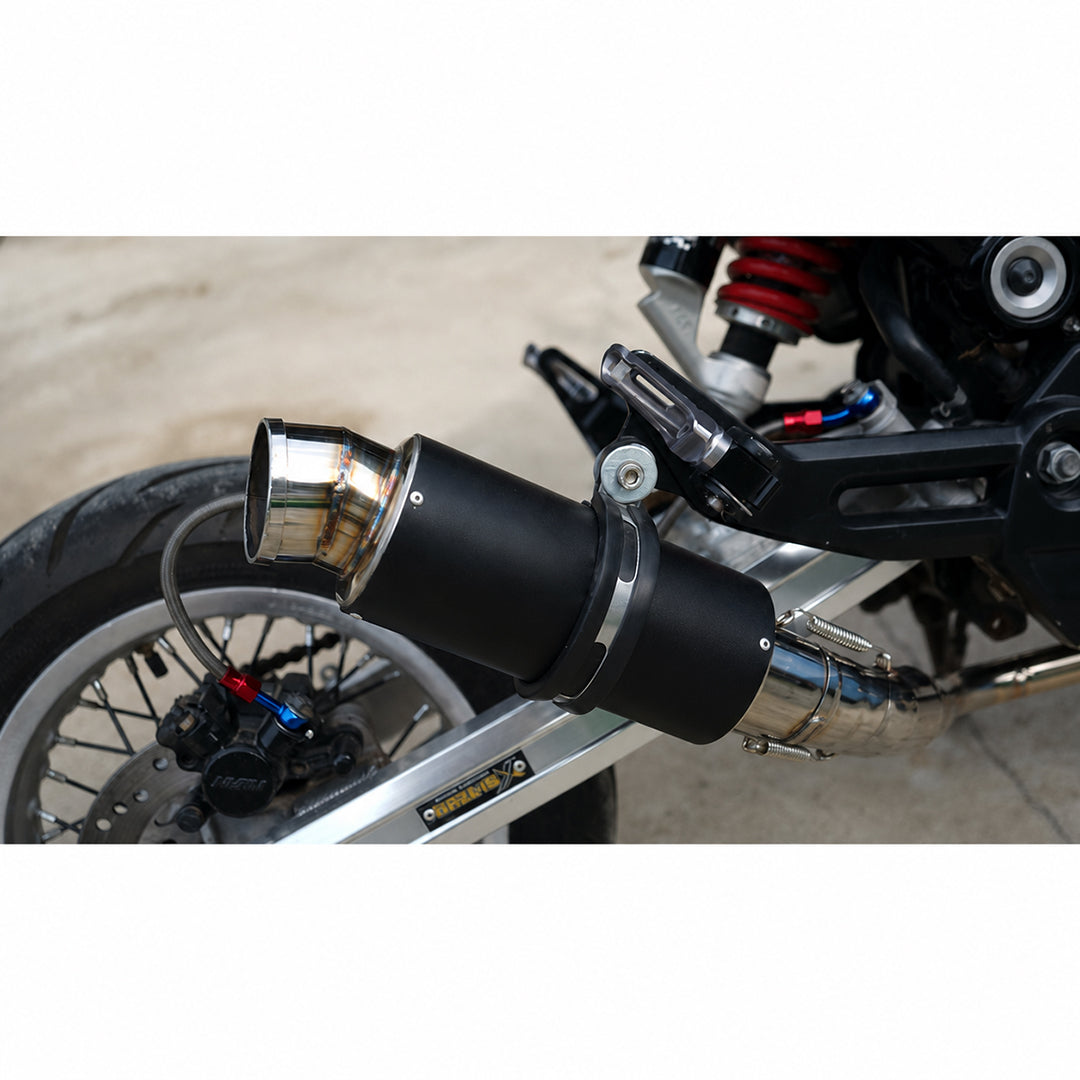 ホンダ グロム 125 2021-2025 用エキゾーストシステム パイプチップ マフラー リンクパイプ