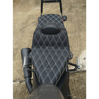 SEAT DOUBLE SADDLE DUAL DRIVER SEATS PAD CUSHION V.10 FOR HONDA REBEL CMX 300&500 2017-2025