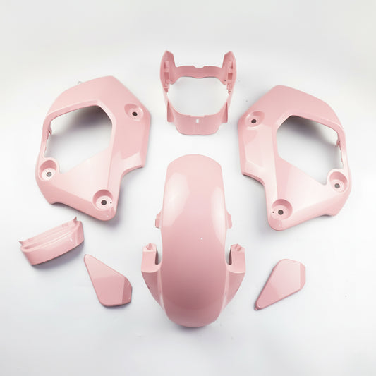 PINK PLASTIC PLASTIC PANEL FAIRING & UNDER FAIRING HONDA NEW GROM 125 2021-2024