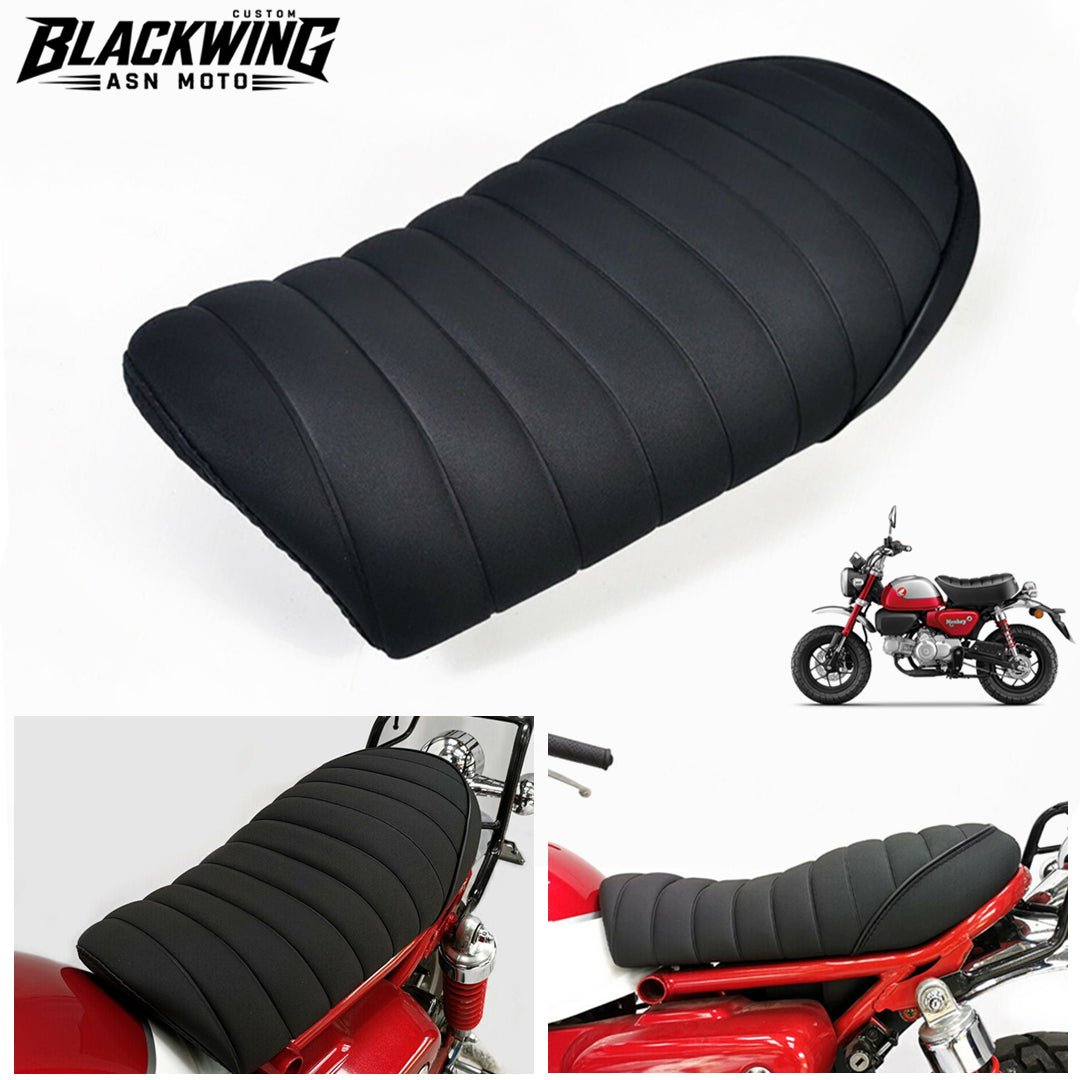 Replacement Seat Cafe Racer Black V.21 For Honda Monkey 125 New 2018-2026