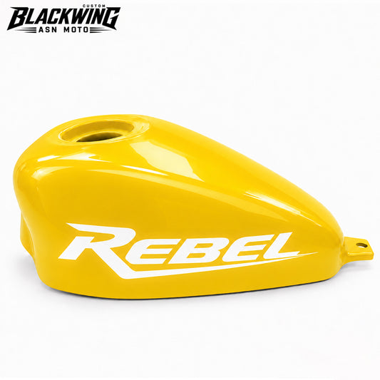 Cover Fuel Oil Tank Yellow Fairing Sticker V.67 for Honda Rebel CMX 300 & CMX 500 (2017–2026)