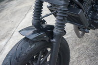 SHORT FRONT FENDER FAIRING MUD GUARD GLOSS BLACK FOR HONDA REBEL CMX 300 500 2017-2025