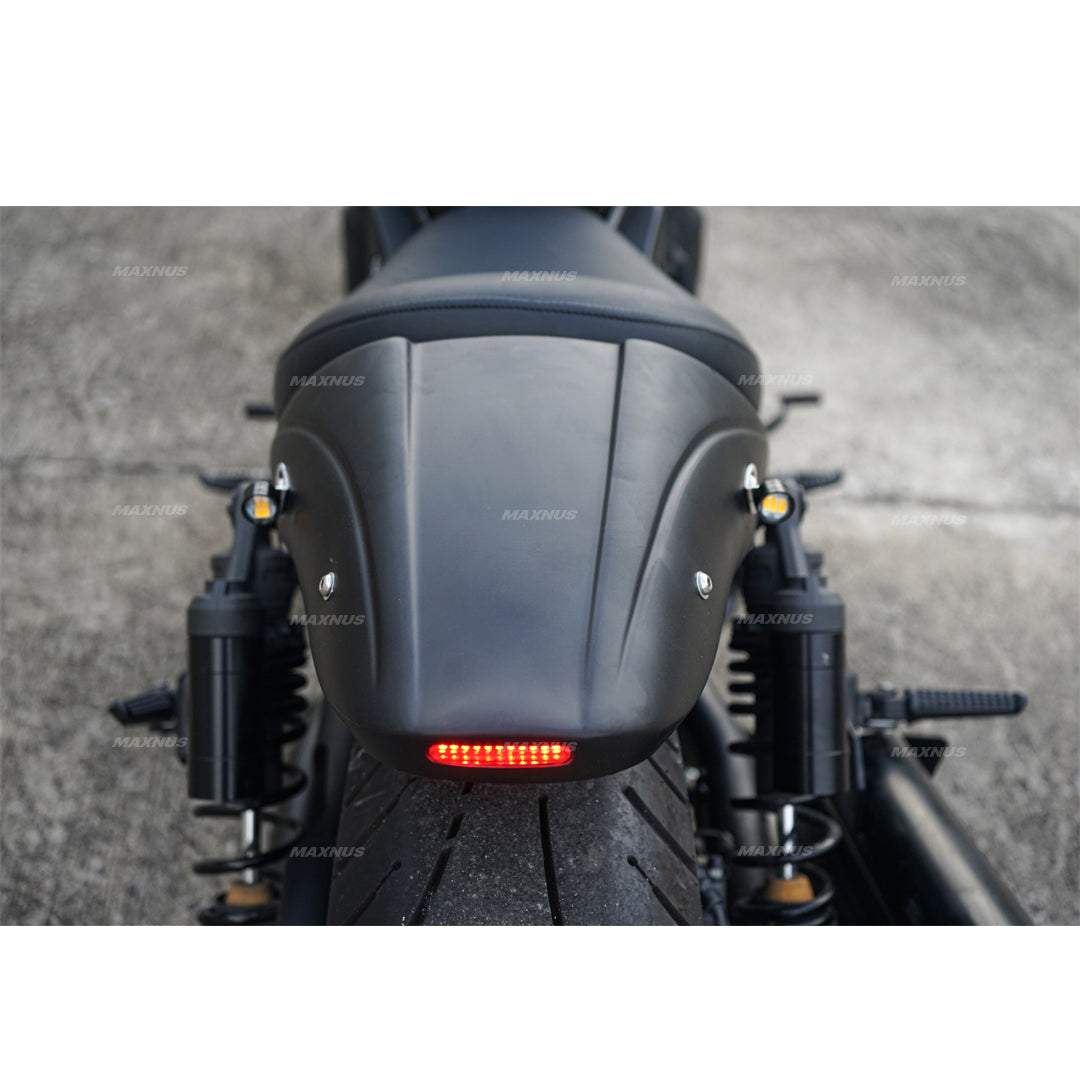 REAR FENDER FAIRING MUD GUARD LED BLACK FOR HONDA REBEL CMX 1100 2021-2025