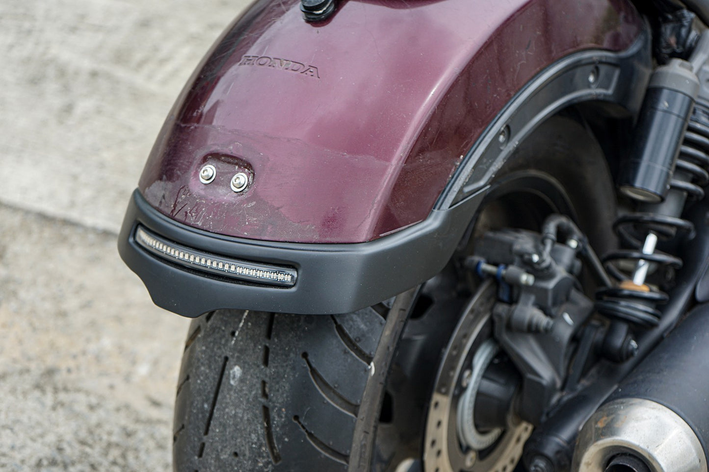 REAR TIDY FENDER ELIMINATOR LED + LICENSE PLATE FOR HONDA CMX REBEL 1100 2021-2026