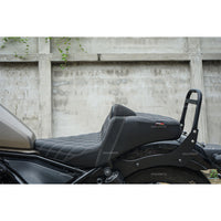 SEAT DOUBLE SADDLE DUAL DRIVER SEATS PAD CUSHION V.10 FOR HONDA REBEL CMX 300&500 2017-2025