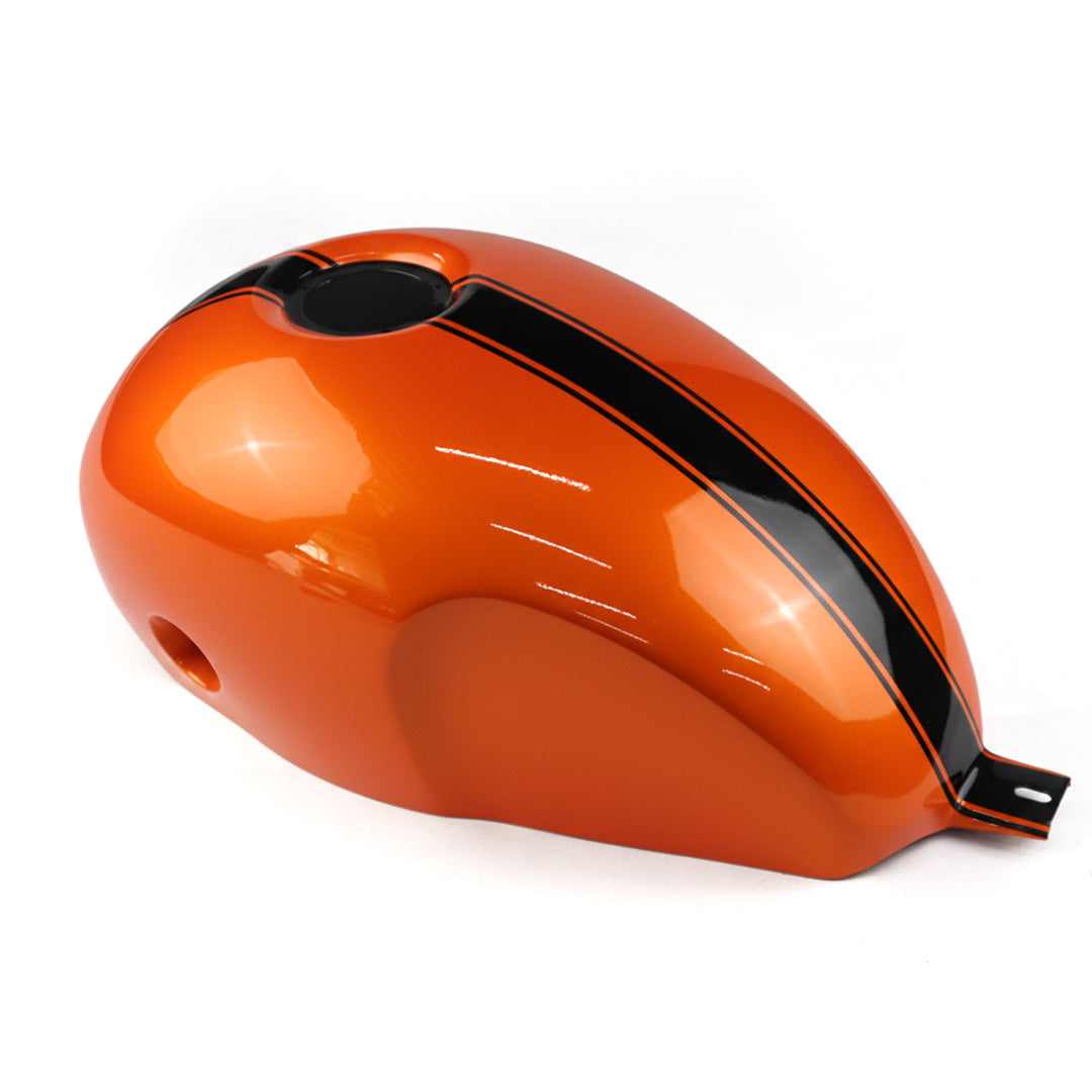 COVER FUEL OIL TANK ORANGE LINE BLACK V.18 FIT FOR HONDA SCL CL 300 500 2023-2025