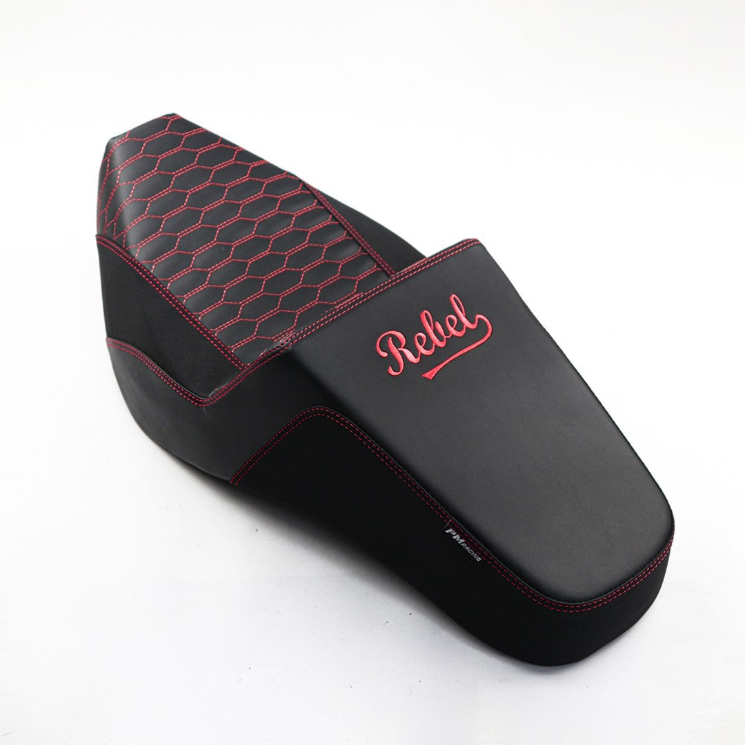 SEAT CUSHION BACKREST REPLACEMENT PINK THREAD V.20 FOR HONDA REBEL CMX 1100 2021-2025