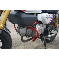 Crash Bar Engine Guard & Rear Luggage Rack Kit Honda Monkey 125 2018-2026 Red