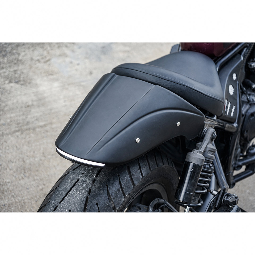REAR FENDER FAIRING MUD GUARD LED BLACK FOR HONDA REBEL CMX 1100 2021-2025