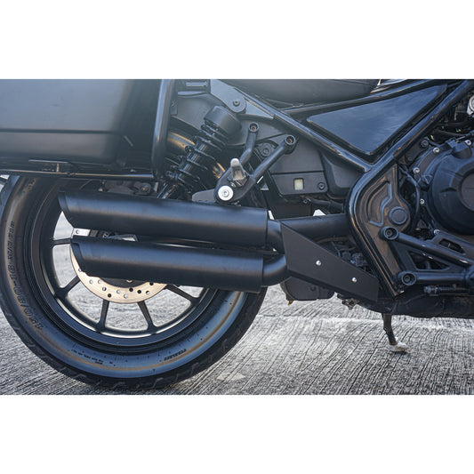 Exhaust Pipe Long Double Dual Mount System for Honda Rebel CMX 300&500 2017-2026