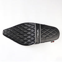 SEAT DOUBLE SADDLE DUAL DRIVER SEATS PAD CUSHION V.8 FOR HONDA REBEL CMX 300&500 2017-2025