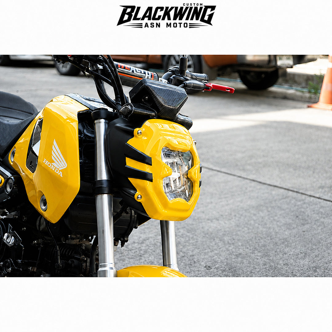 ホンダ グロム 125 2021-2024用 フロントウインドシールド ウインドスクリーン カバー ヘッドライト V.1