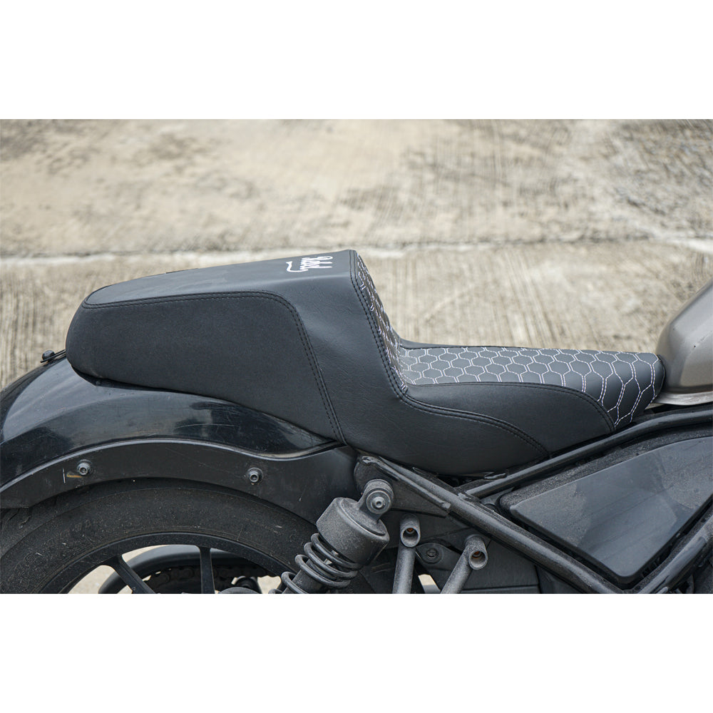 SEAT DOUBLE SADDLE DUAL DRIVER SEATS PAD CUSHION V.3 FOR HONDA REBEL CMX 300&500 2017-2025