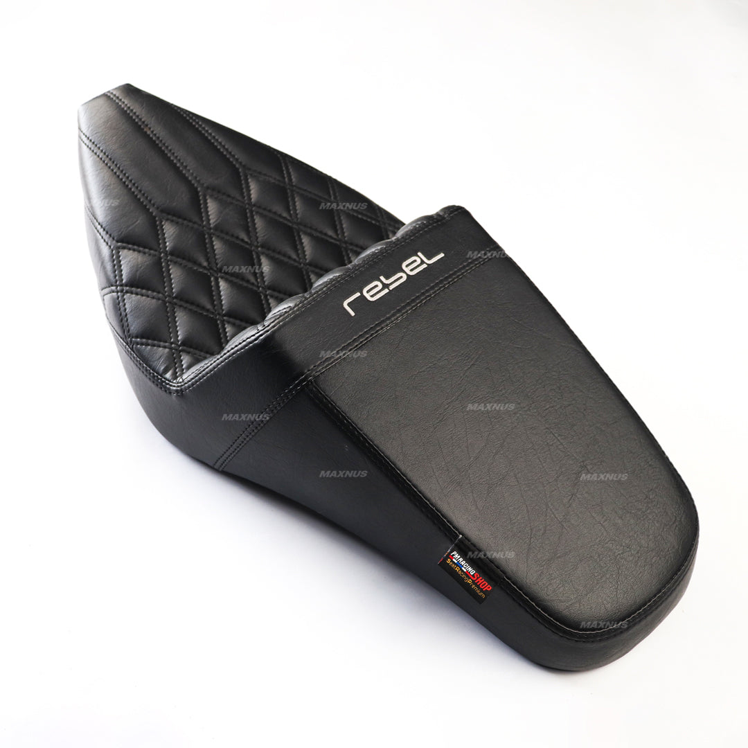 SEAT DOUBLE SADDLE DUAL DRIVER SEATS PAD CUSHION V.4 FOR HONDA REBEL CMX 1100 2021-2025