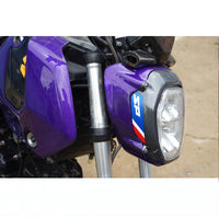Set Of 7 Piece Frame Body Cover Side Upper Panel Purple Carbon Fiber For Honda Grom 2021-2024