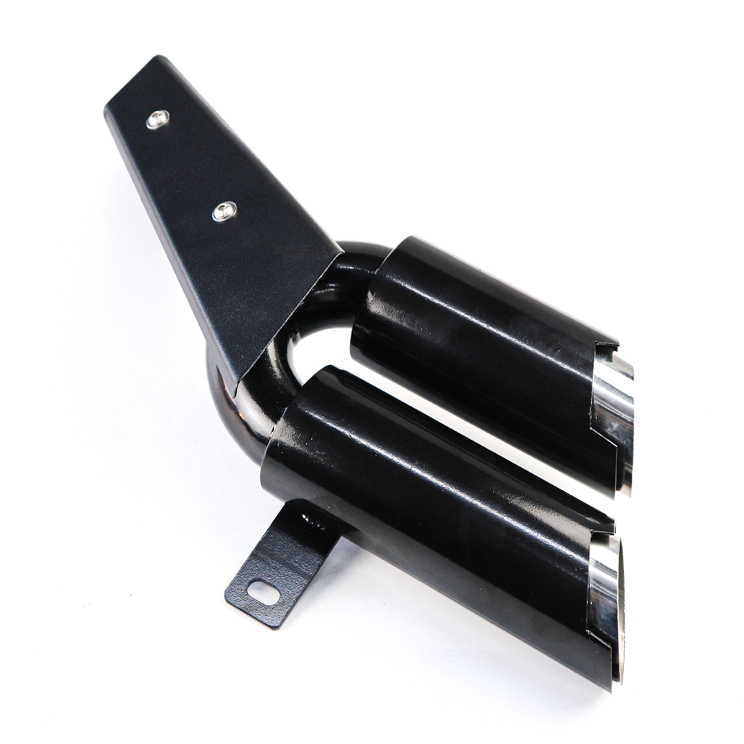 SHORT DOUBLE DUAL EXHAUST PIPE MOUNT SYSTEM FOR HONDA REBEL CMX1100 2021-2025