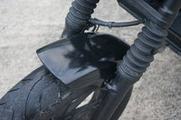 SHORT FRONT FENDER FAIRING MUD GUARD GLOSS BLACK FOR HONDA REBEL CMX 300 500 2017-2025