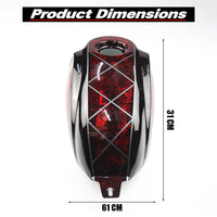 COVER FUEL OIL TANK V.2 FOR HONDA SCL CL 300 500  2023 - 2025