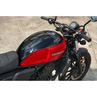 ฝาถังน้ำมันเชื้อเพลิง สีดำ/แดง V.19 สำหรับ Honda SCL CL 300 500 ปี 2023-2026