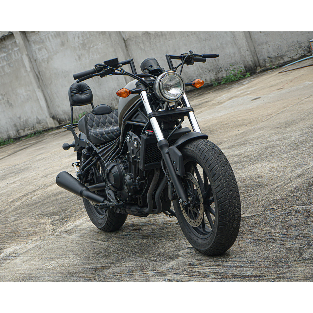 4 INCH STRETCH HANDLEBAR HANDLE BAR BLACK FOR HONDA REBEL CMX 300&500 2017-2025