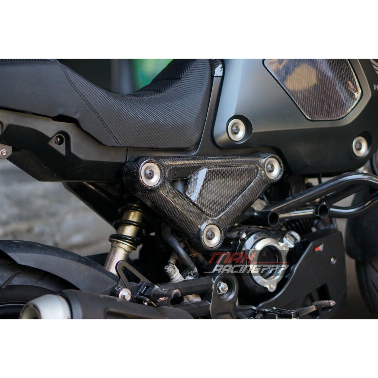 FRAME BODY R+L COVER SIDE UPPER PANEL CARBON FIBER FOR HONDA NEW GROM 2021-2024
