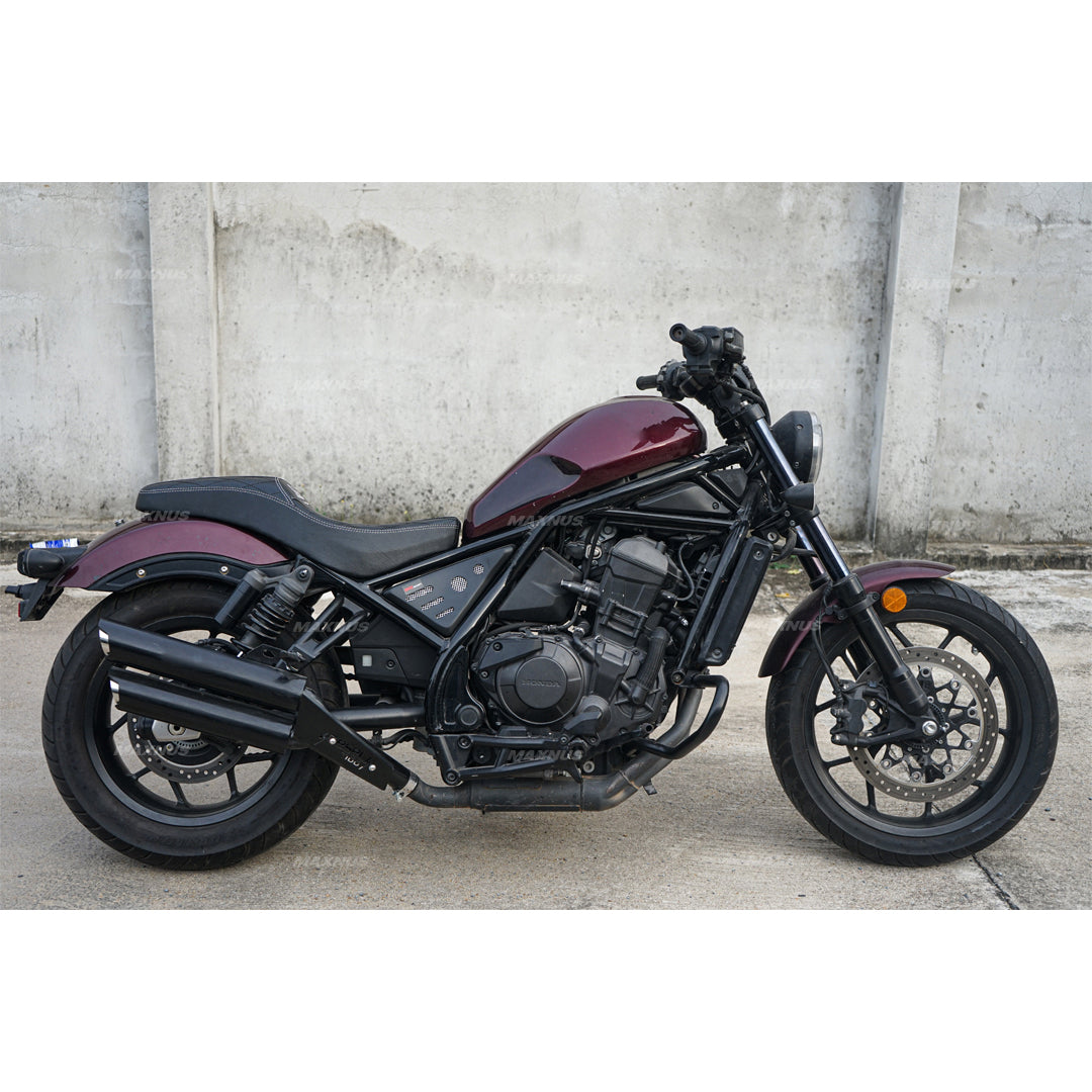 SEAT DOUBLE SADDLE DUAL DRIVER SEATS PAD CUSHION V.11 FOR HONDA REBEL CMX 1100 2021-2025