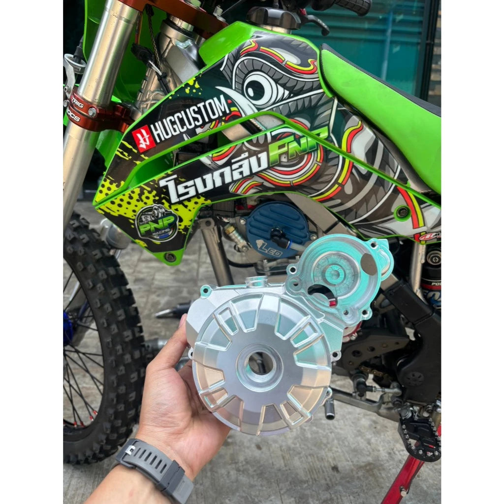 CNC Engine Plug Kit Ignition Stator Timing Inspection Caps for Kawasaki KLX140L KLX140G KLX140RF KLX150 BF