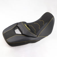 REPLACEMENT DUAL CARBON SEAT STITCH BLACK FIT FOR HONDA GROM125 2021-2025