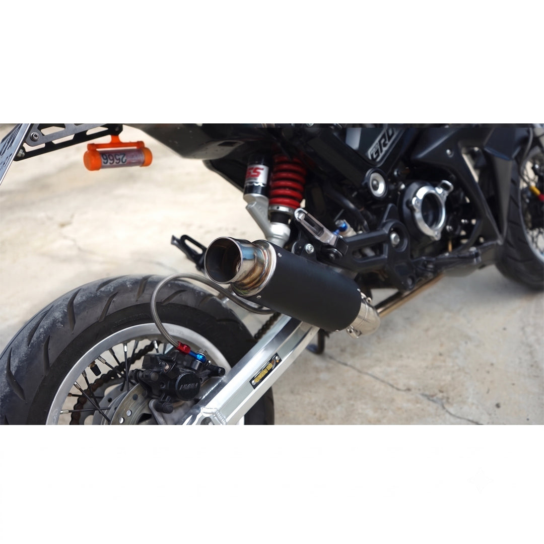 ホンダ グロム 125 2021-2025 用エキゾーストシステム パイプチップ マフラー リンクパイプ