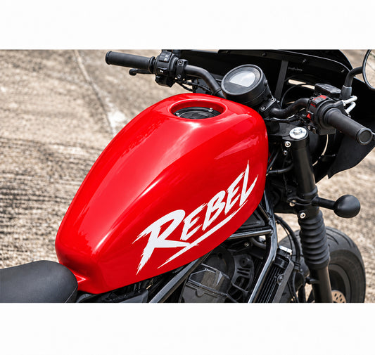 สติ๊กเกอร์แต่งฝาถังน้ำมันสีแดง V.79 สำหรับ Honda Rebel CMX 300 500 ปี 2017–2026