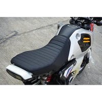 Replacement Dual Seat Carbon Stitch Black V.28 Fit For Honda Grom 125 2021-2026