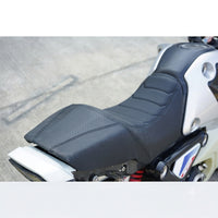 交換用デュアルカーボンシート ステッチブラック V.2 ホンダ グロム125 2021-2026年適合