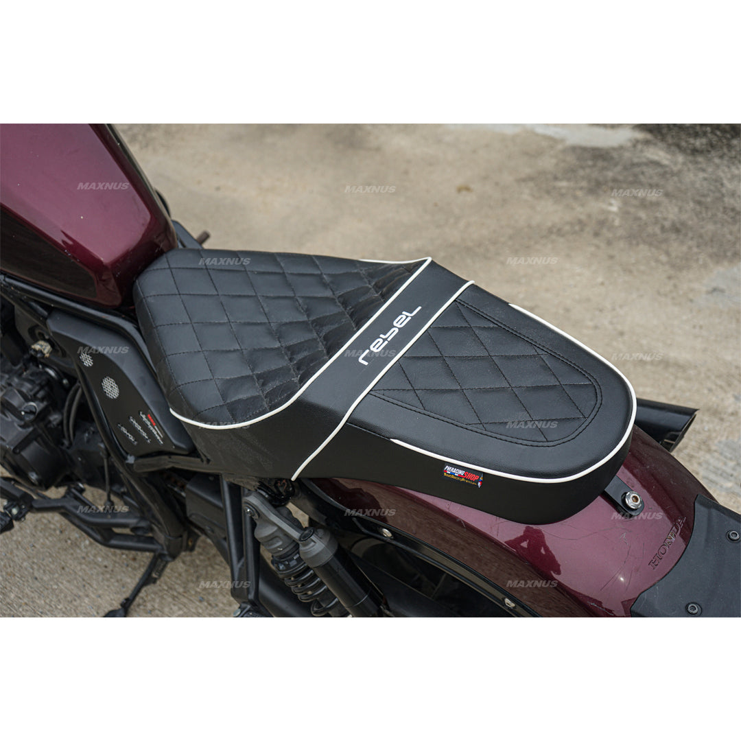 SEAT DOUBLE SADDLE DUAL DRIVER SEATS PAD CUSHION V.8 FOR HONDA REBEL CMX 1100 2021-2025